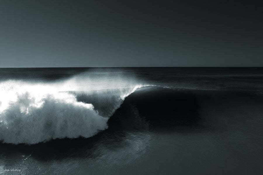 Josh Whiting Photos - Sunshine Coast Artwork - Black and White wave Sunshine Beach