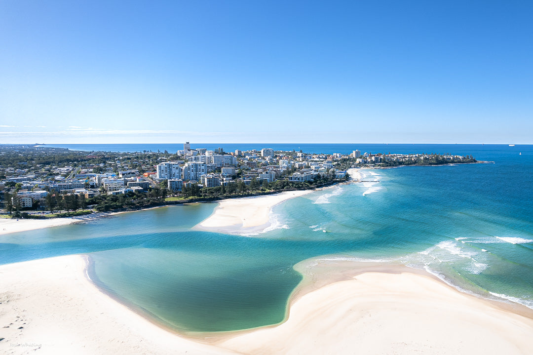 Bulcock Beach, Caloundra Aerial Photograph - Josh Whiting Photos - Sunshine Coast