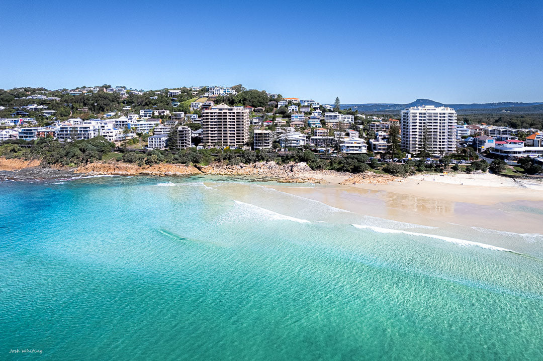 Coolum Main Beach Aerial Image - Josh Whiting Photos - Sunshine Coast Photography