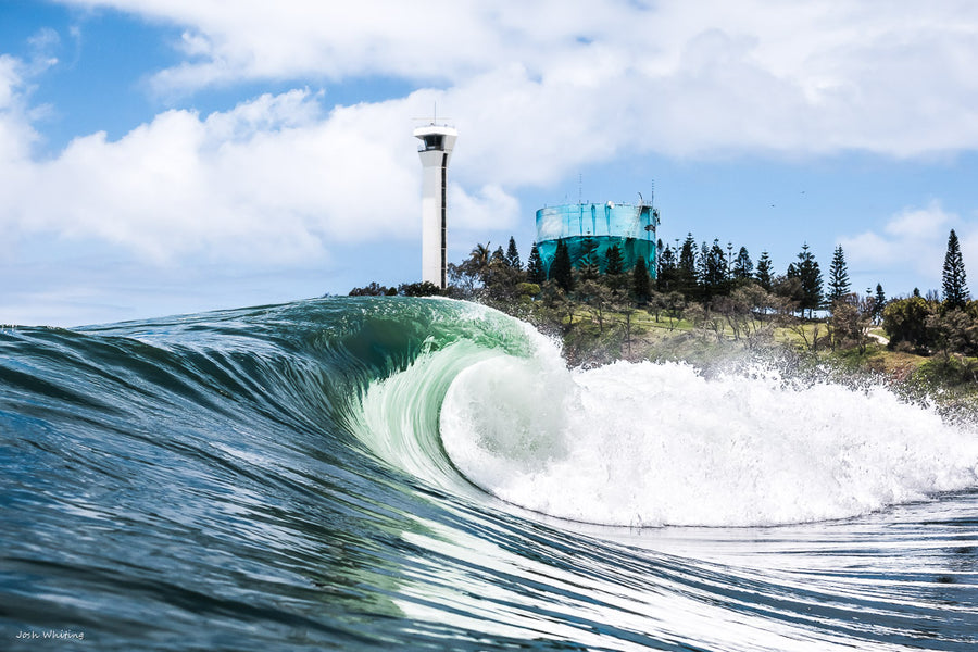 Sunshine Coast Photography - Ocean Prints - Fin | Point Cartwright - Josh Whiting Photos