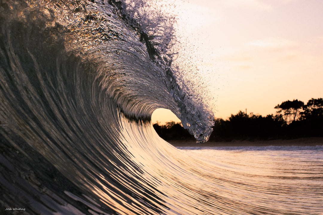 Surf photography at Mooloolaba Beach - Sunrise water shots - Australian Surf Photography - Australian photography prints