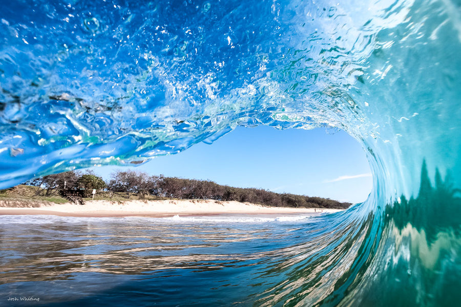Sunshine Coast Photos - Ocean Prints - Kawana Beach - Blue Hues - Josh Whiting Photos