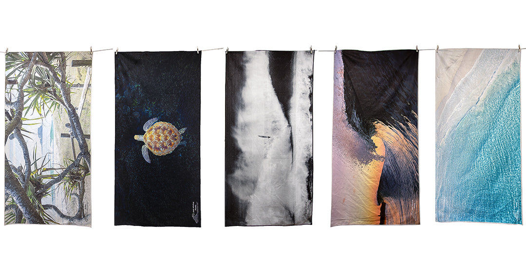 Soft, Sand Free, Eco Friendly Beach Towel for everyone to love. By photographer Josh Whiting