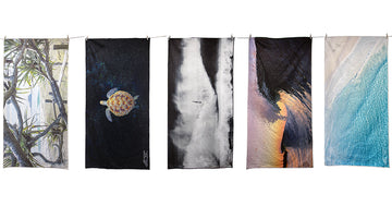 Soft, Sand Free, Eco Friendly Beach Towel for everyone to love. By photographer Josh Whiting